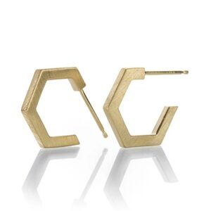Julez Bryant Hexagonal geometric hoops